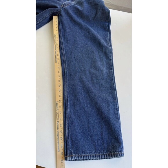 Eddie Bauer Jeans Flannel Lined Men’s Work Barn Casual Outdoor Cotton 40 X 32 - Picture 6 of 6